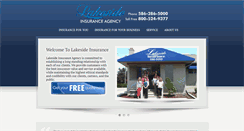 Desktop Screenshot of lakesideinsurance.com